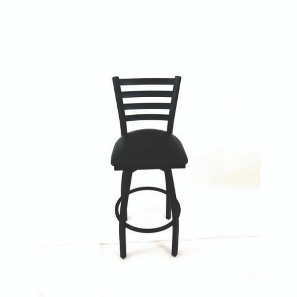 Boggs Series Barstool, Supports Up to 300 lb, 30.5" Seat Height, Black Seat, Black Back, Black Base Boggs Series Barstool, Supports Up to 300 lb, 30.5" Seat Height, Black Seat, Black Back, Black Base