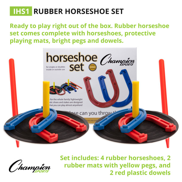 Rubber Horseshoe Set Rubber Horseshoe Set