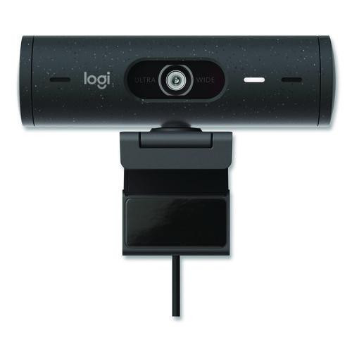 Brio 505 Plug and Play Webcam, 1920 pixels x 1080 pixels, 4 Mpixels, Graphite