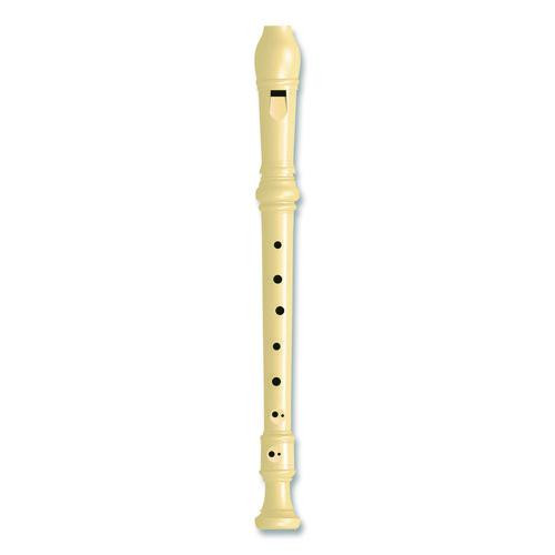 Soprano School Recorder, Plastic, Beige