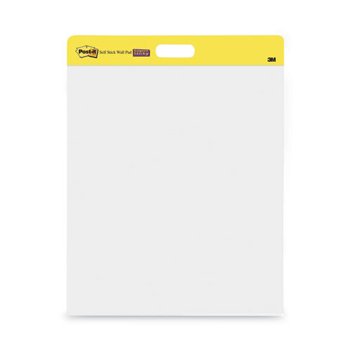 Wall Pad, 20 in x 23 in, White, 20 Sheets/Pad, 2 Pads/Pack, Mounts with Command™ Strips included
