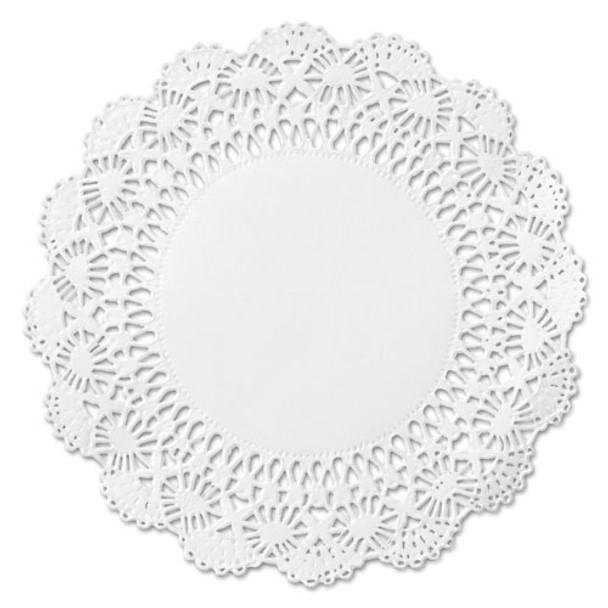 Cambridge Lace Doilies, Round, 12", White, 1,000/Carton Cambridge Lace Doilies, Round, 12", White, 1,000/Carton