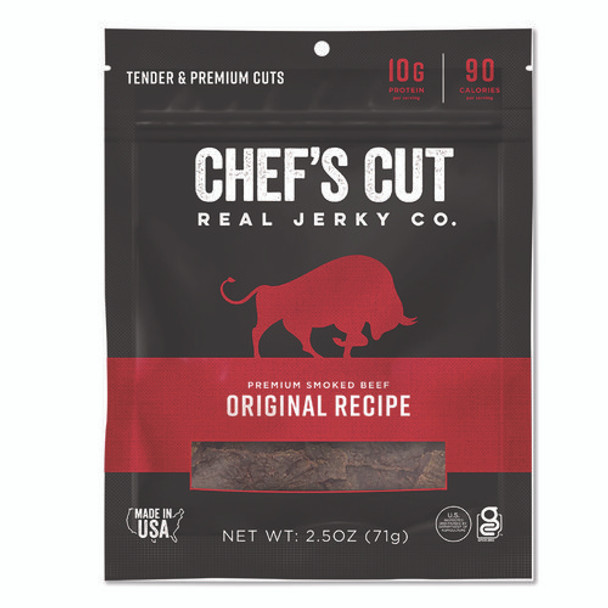 Real Steak Jerky, Original Recipe, 2.5 oz Bag