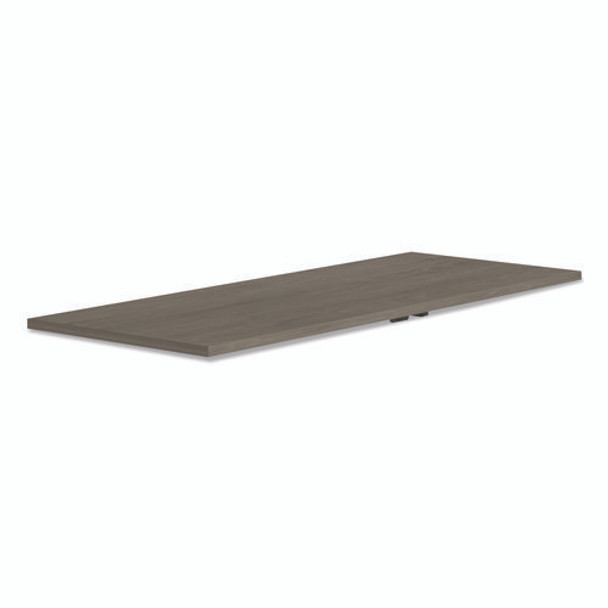 Alera Seville Training Table Top, Rectangular, 60w x 29d Walnut