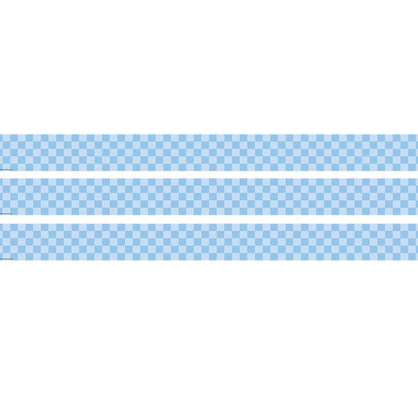 Checkers Scalloped Border Trim, 35 Feet Per Pack, 3 Packs