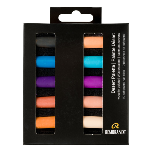 Soft Pastel Micro Sets, 10 Half Sticks, Southwest Desert Palette