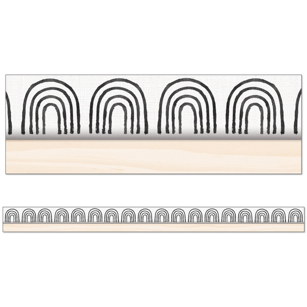 Creatively Inspired Rainbows Straight Borders, 36 Feet