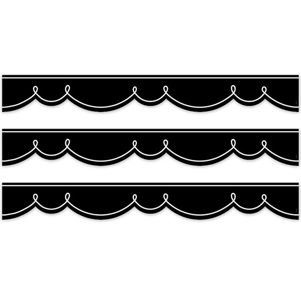 Core Decor Doodle Swirl EZ Border, 48 Feet Per Pack, 3 Packs