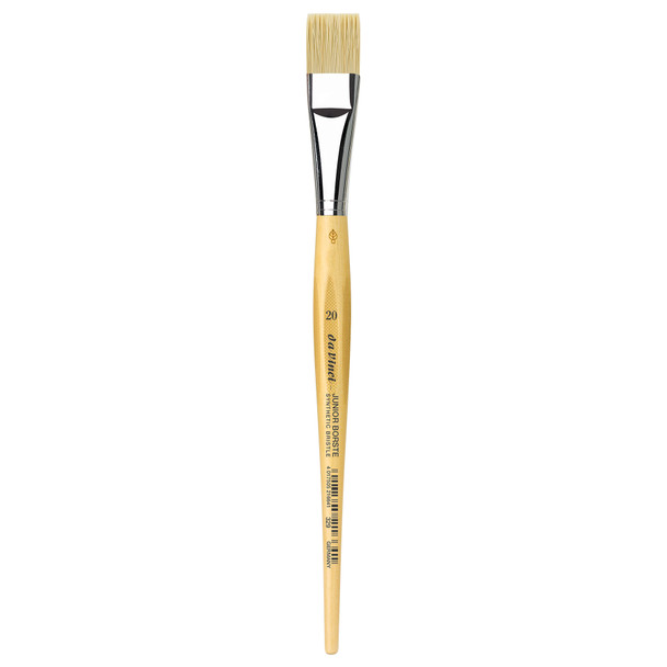 JUNIOR BORSTE Synthetic Student Brush, Synthetic, Tempera, Flat, Series 329, Size 20