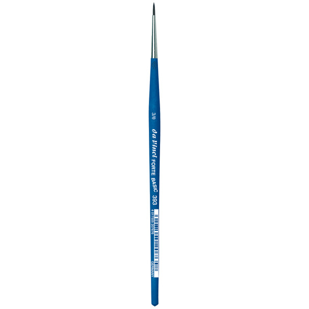 FORTE BASIC Student Brush, Synthetic, Acrylic, Round, Series 393, Size -3