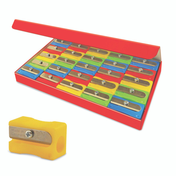 Single Hole Pencil Sharpener, Pack of 25