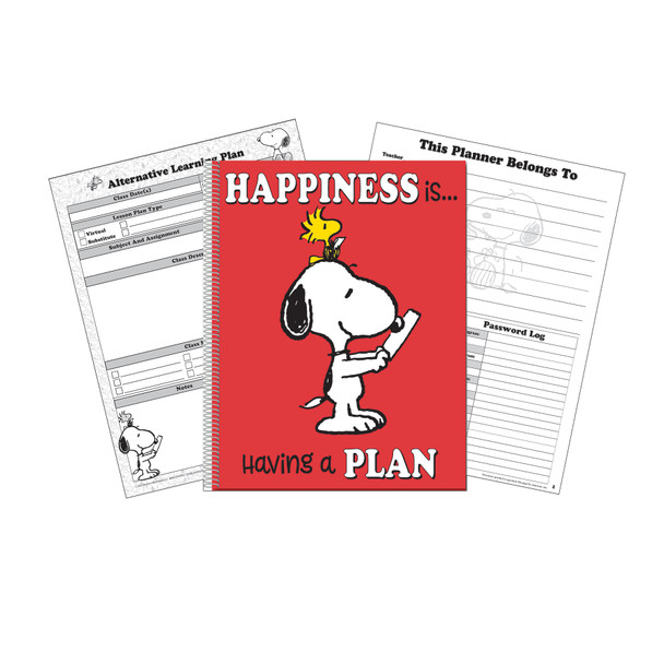 Peanuts Lesson Plan & Record Book - EU-866457