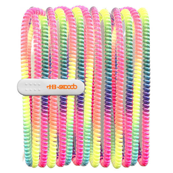 Skooob Tangle Free Earbud Covers - Rainbow