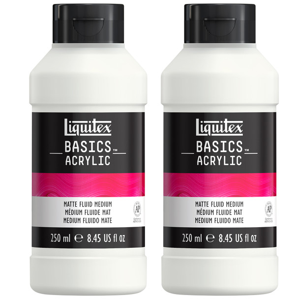 (2 Ea) Basics Matte Fluid Med 250ml