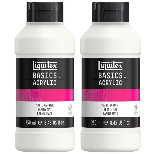 (2 Ea) Basics Matte Varnish 250ml