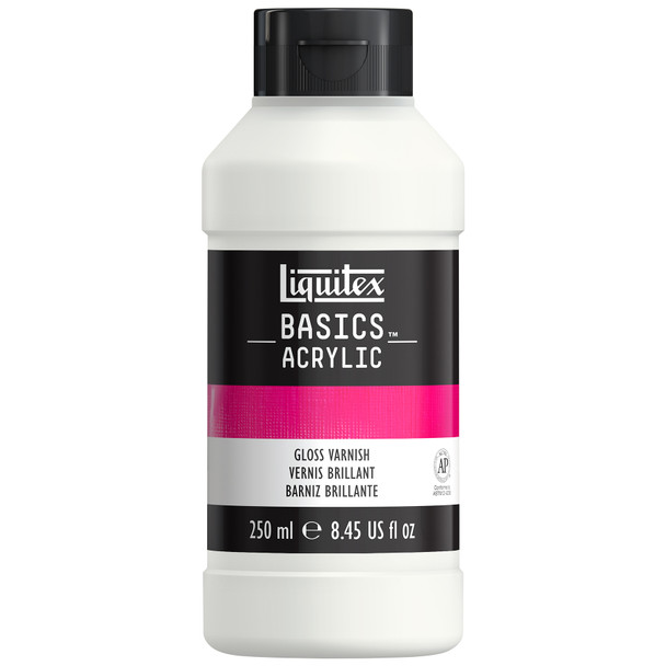 BASICS Gloss Varnish, 250 mL Bottle