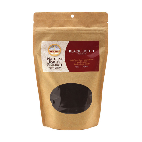 Earth & Mineral Pigments - Black Ochre - 1 lb.