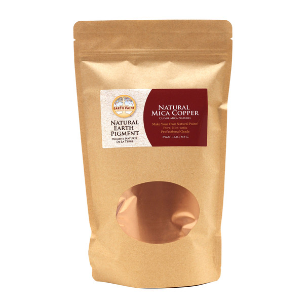 Earth & Mineral Pigments - Natural Copper Mica  - 1 lb.