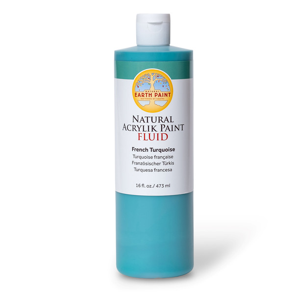 Natural Fluid Acrylik - 16 oz - French Turquoise