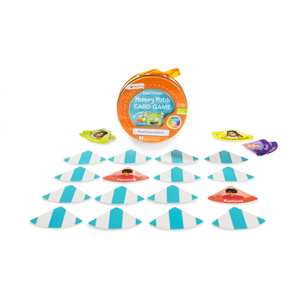 Emotions Memory Match Card Game for Kids
