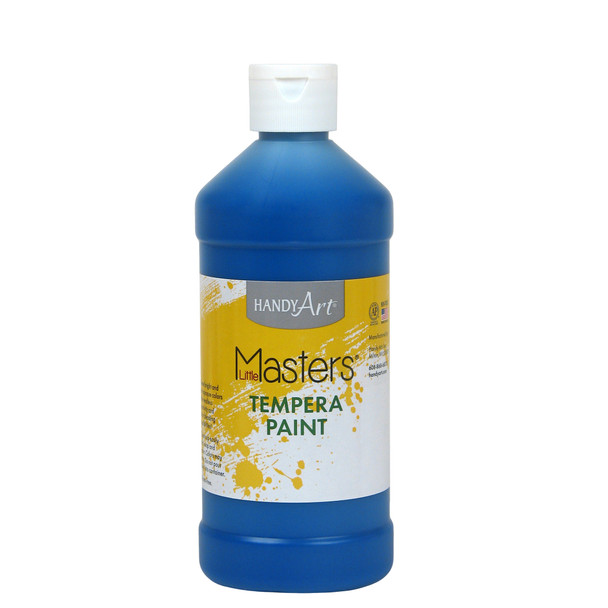 Little Masters Tempera Paint, Blue, 16 oz.