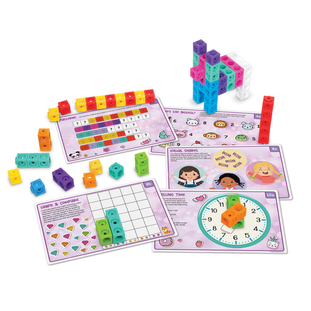 Mathlink® Cubes Kindergarten Math Activity Set: Mathatics! Mathlink® Cubes Kindergarten Math Activity Set: Mathatics!