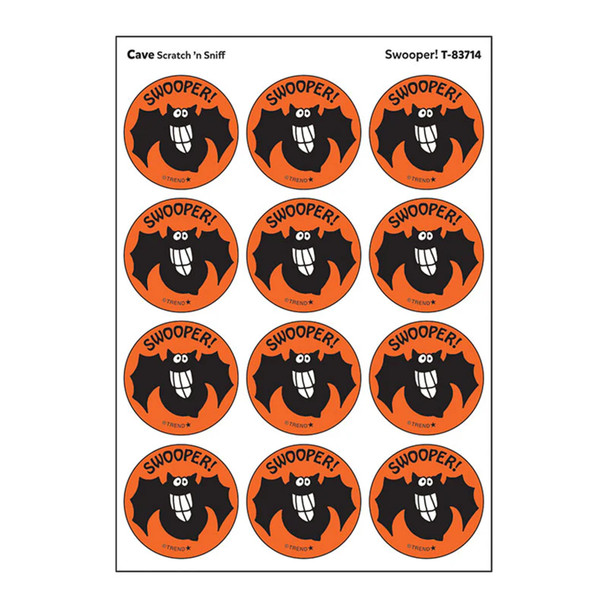 Swooper!/ Cave Scent Stickers, 24 ct.