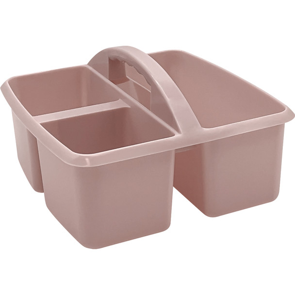 Plastic Storage Caddy, Light Mauve