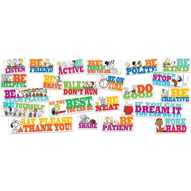 Peanuts® Be The Best You Can Be Bulletin Board Set Peanuts® Be The Best You Can Be Bulletin Board Set