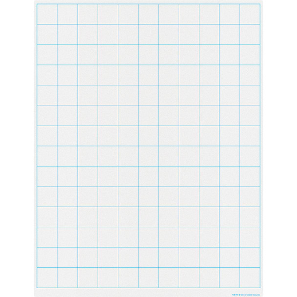Graphing Grid 1-1/2 Inch Squares Write-on/Wipe-off Chart