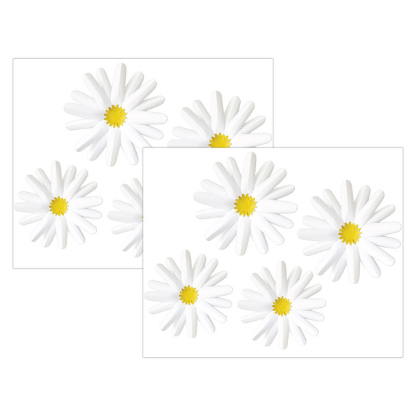 (2 Pk) Daisies Dimensional Accent