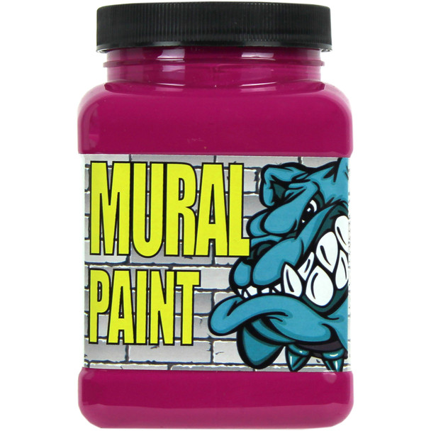 Mural Paint, Pint, Pucker (Magenta)