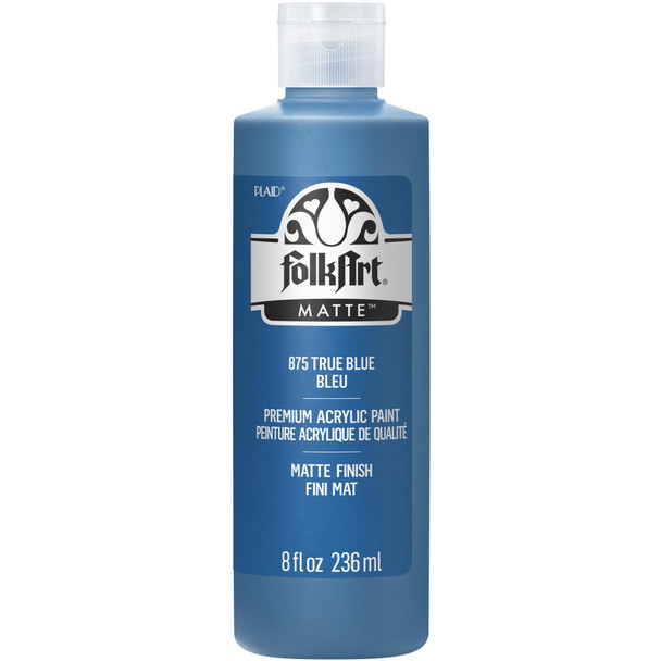 Acrylic Paint Matte, 8oz., True Blue