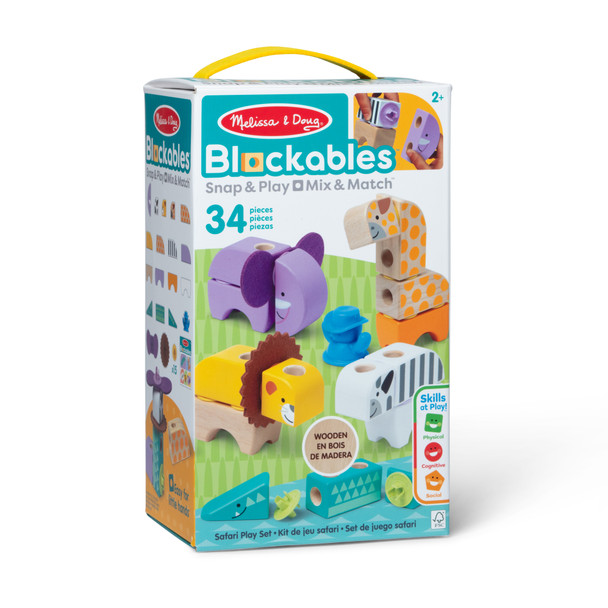Blockables Safari Play Set