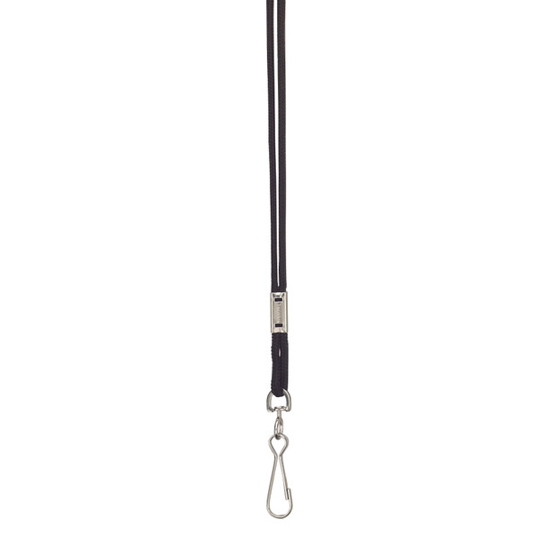Lanyards, Black, Pack of 12 - MASL1BK