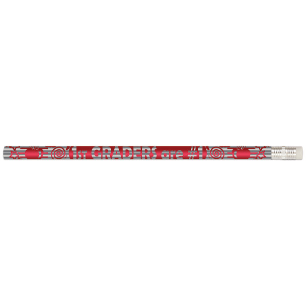 1st Graders Are #1 Pencils, Pack of 12 - MUSD1505