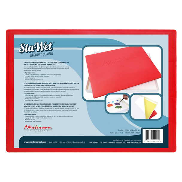 Sta-Wet Premier Palette