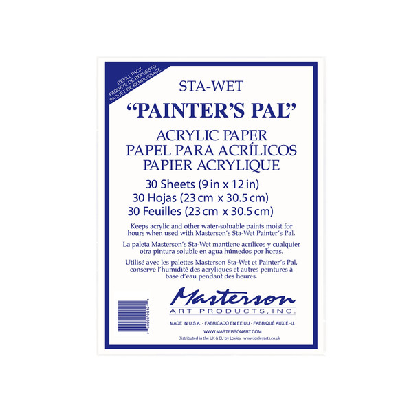 Painter's Pal Acrylic Paper Refill (30 sheets)