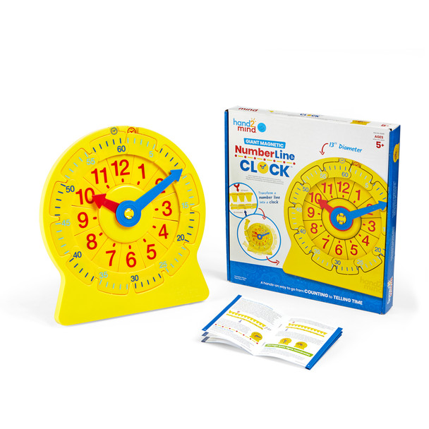 NumberLine Clock™, Magnetic Demonstration Clock NumberLine Clock™, Magnetic Demonstration Clock