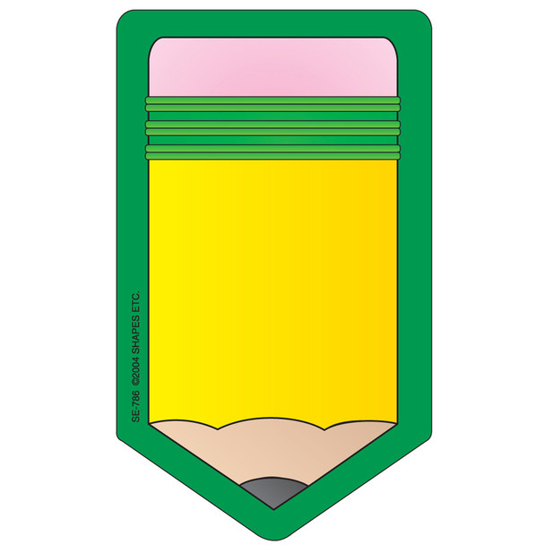 Creative Shapes Notepad, Pencil, Mini, Pack of 3