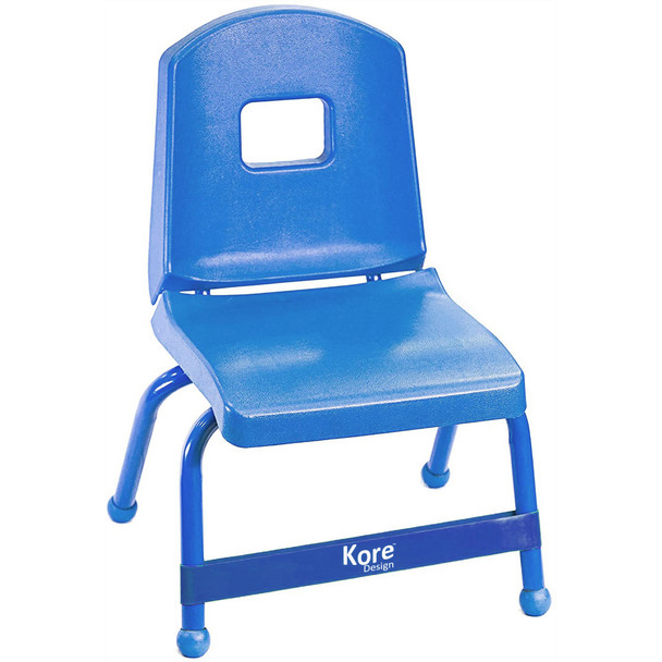 Fidget Kick Bands, Silicone, 12" to 24", Blue, Pack of 10