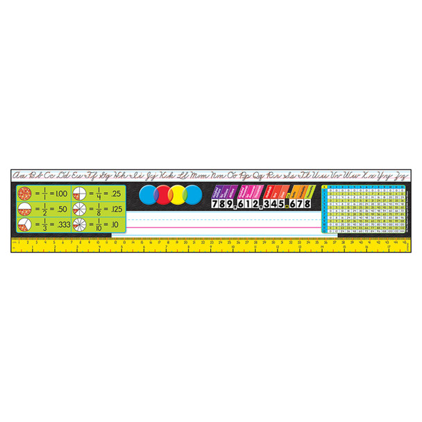 Gr. 3-5 Zaner-Bloser Desk Toppers Ref. Name Plates, 36 ct