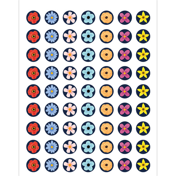 Wildflowers Mini Stickers, Pack of 378