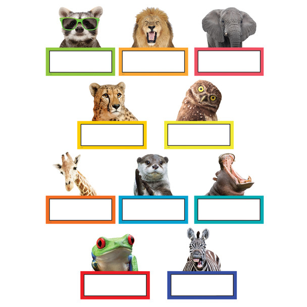 Go Wild Animals Accents, Pack of 30