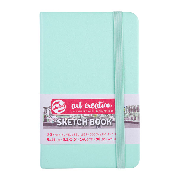 Sketchbook, 80 Sheets, 90lbs, Fresh Mint Cover, 3.5" x 5.5"