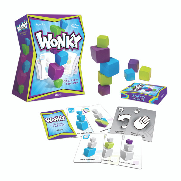 Wonky: The Crazy Cubes Card Game