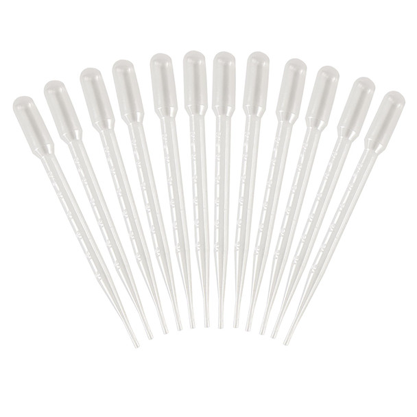Plastic Pipettes, Pack of 12