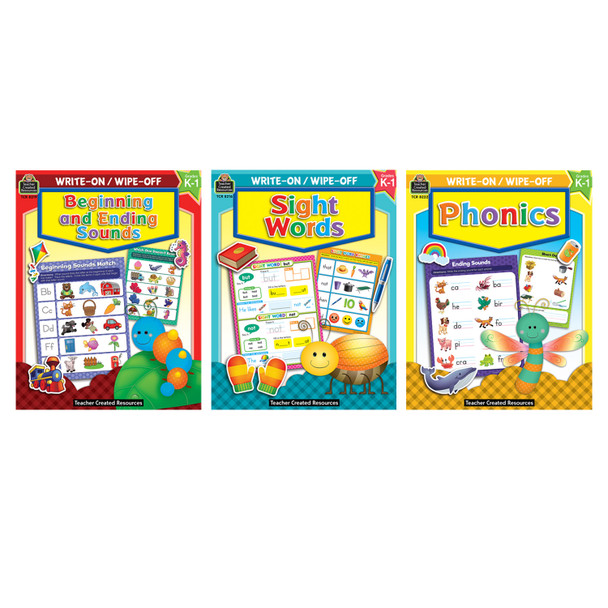 Early Literacy Write  Phonics, Sounds, and Sight Words