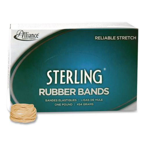 Sterling Rubber Bands, Size 12, Natural Crepe, 3,400/box
