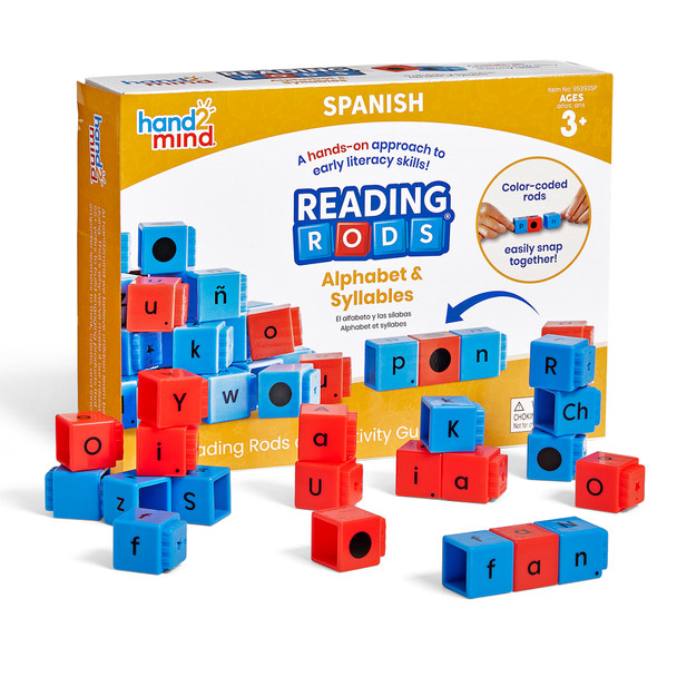 Reading Rods® in Spanish, Alphabet & Syllables
